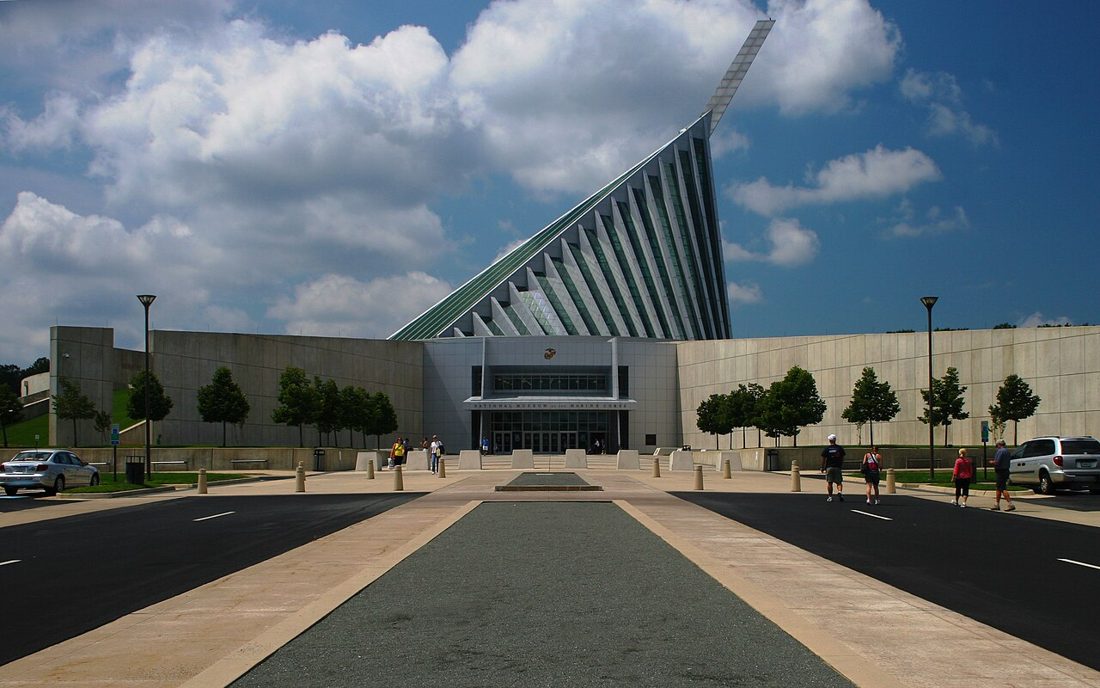 The National Museum of the Marine Corps in Triangle, Virginia
